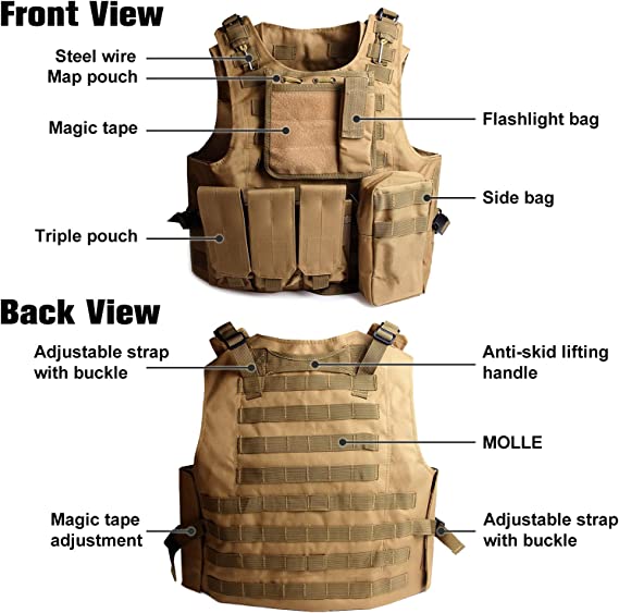 Airsoft Tactical Ves