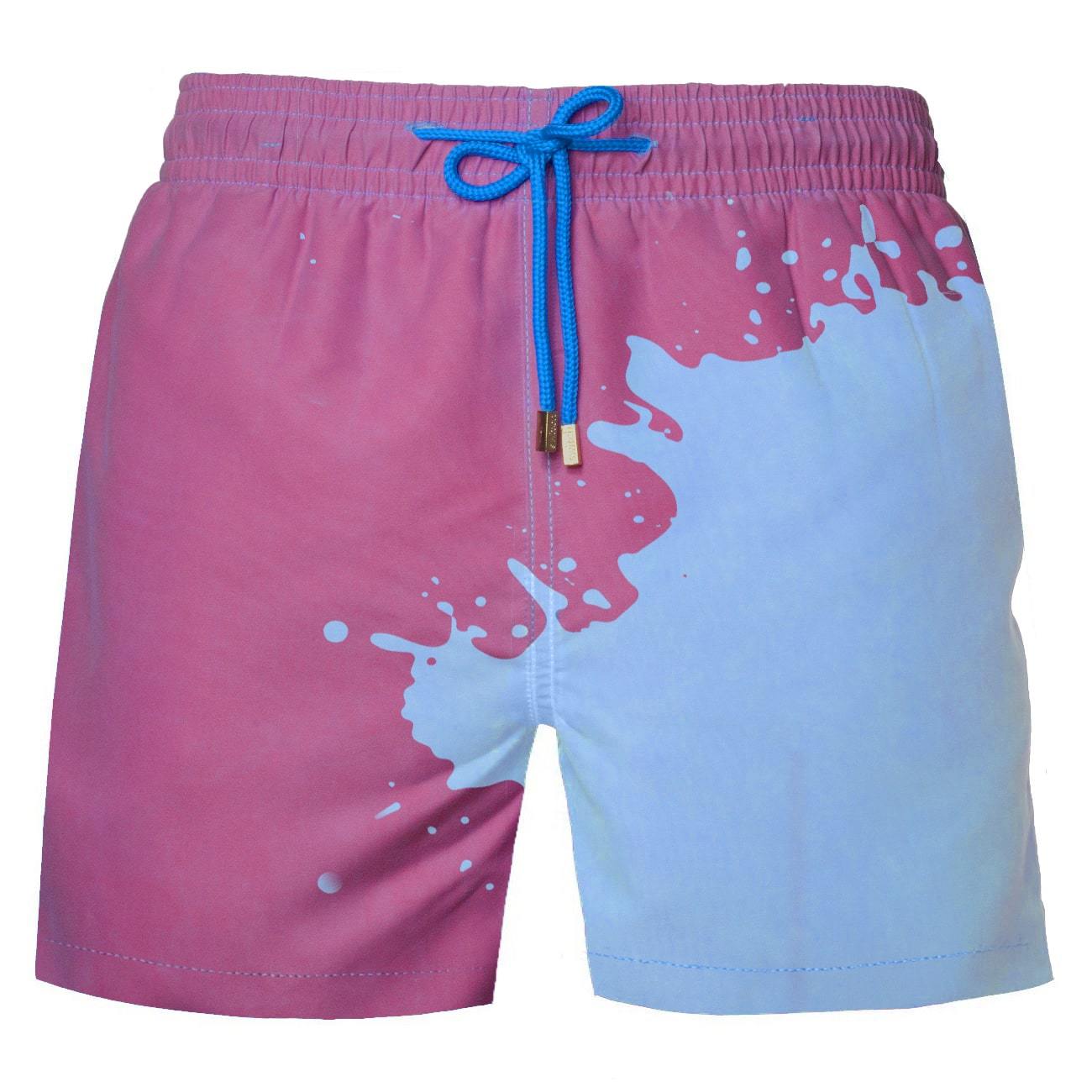 MAN SWITCH COLOR CHANGING SWIM TRUNKS