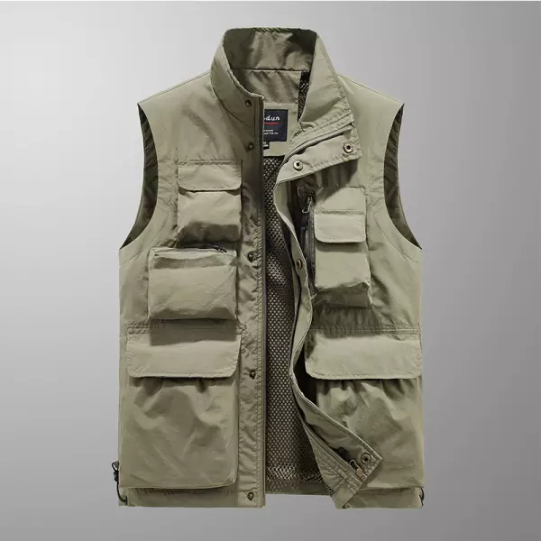 Men's Multi Pocket Functional Outdoor Sports Vest