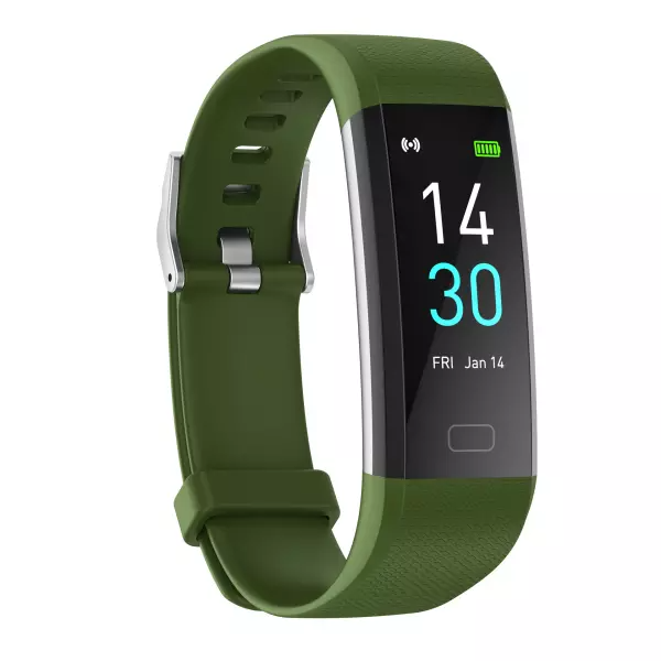 Fitness Heart Rate Meter Step Measurement Body Temperature Smart Sports Bracelet