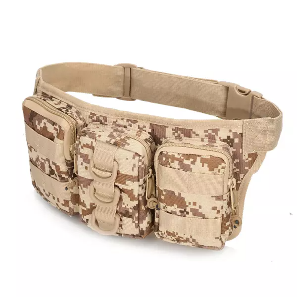 Tactical Fanny Pack Military Running Waist Bag Sling Hip Belt Army