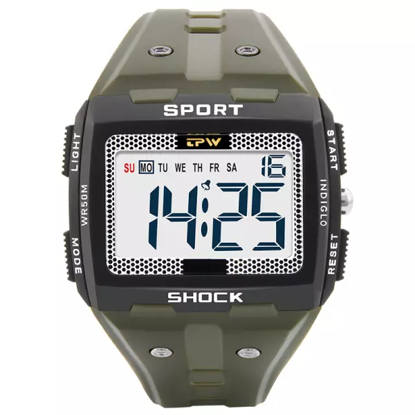Multifunctional outdoor waterproof electronic watch