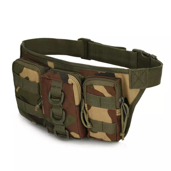 Tactical Fanny Pack Military Running Waist Bag Sling Hip Belt Army