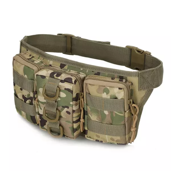 Tactical Fanny Pack Military Running Waist Bag Sling Hip Belt Army
