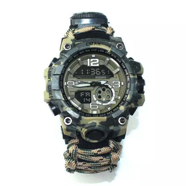 Outdoor Sports Multifunctional Waterproof Electronic Watch