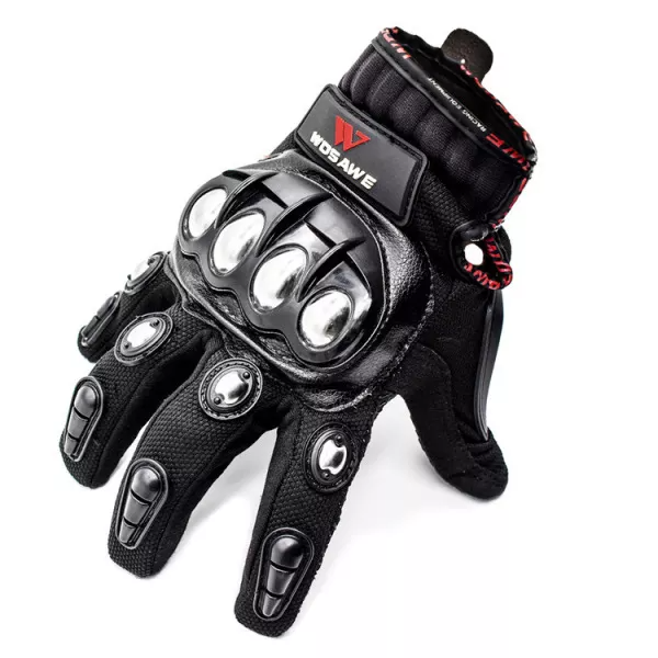 Motorcycle Protective Wear-Resistant Full-Finger Hard Shell Tactical Gloves