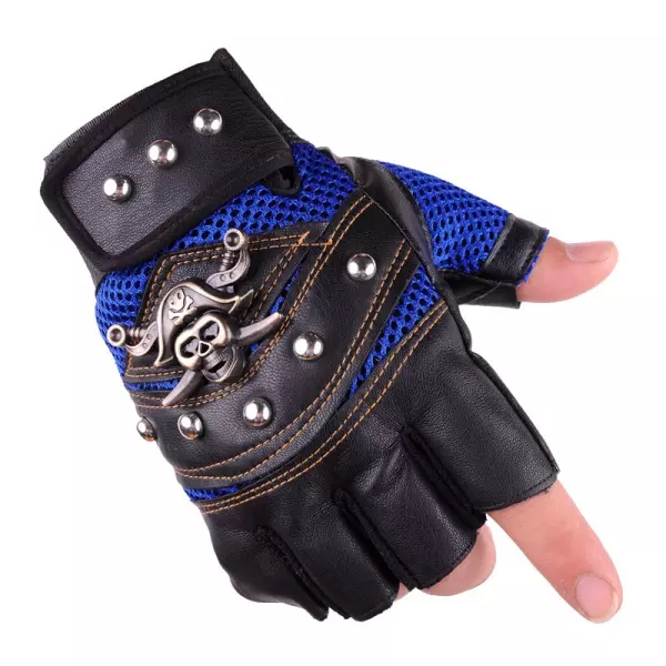 Outdoor sports breathable half-finger gloves