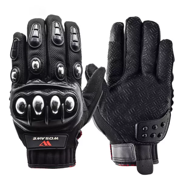 Motorcycle Protective Wear-Resistant Full-Finger Hard Shell Tactical Gloves
