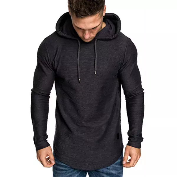 Men's Hoodie Solid Colored Hoodies