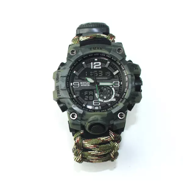 Outdoor Sports Multifunctional Waterproof Electronic Watch