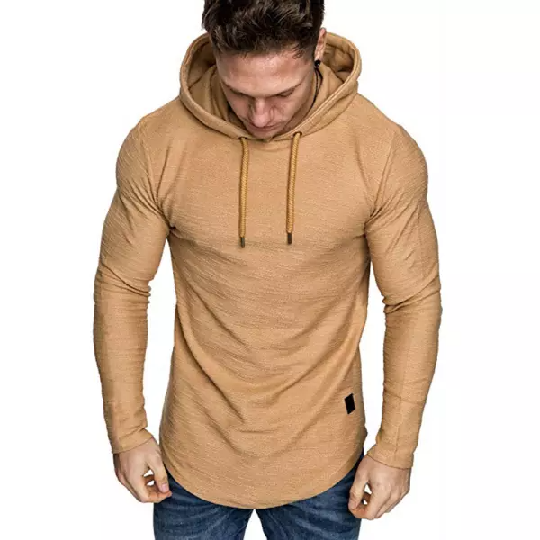 Men's Hoodie Solid Colored Hoodies