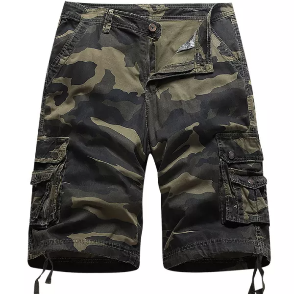 Men's Outdoor Sports Camo Cargo Shorts