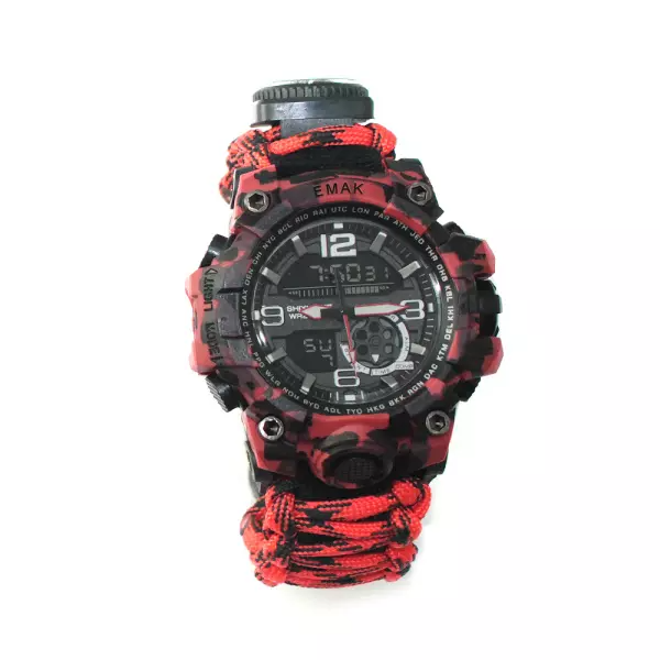 Outdoor Sports Multifunctional Waterproof Electronic Watch