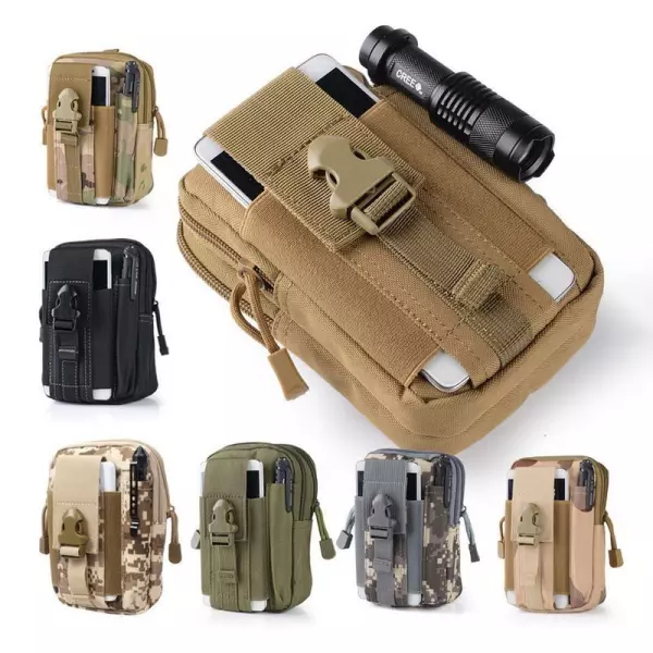 Archon Outdoor Sports Tactical Belt Bag Mobile Phone Debris Hanging Bag Riding Tactical Bag