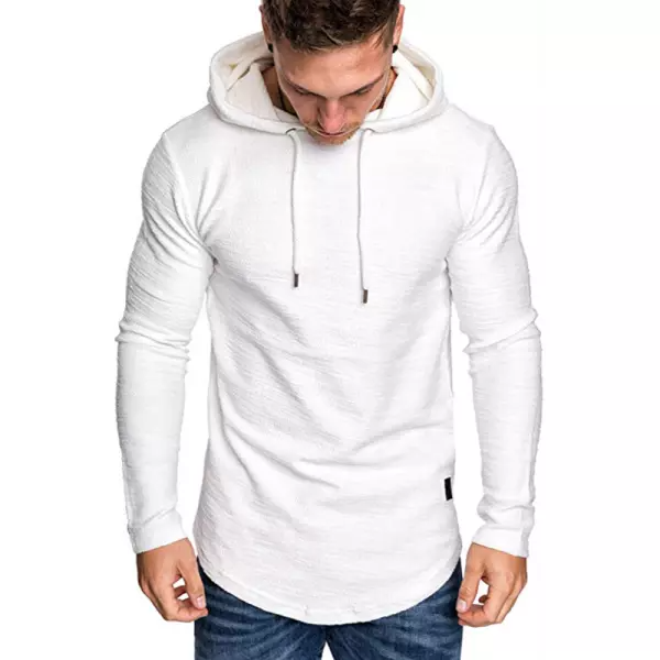 Men's Hoodie Solid Colored Hoodies