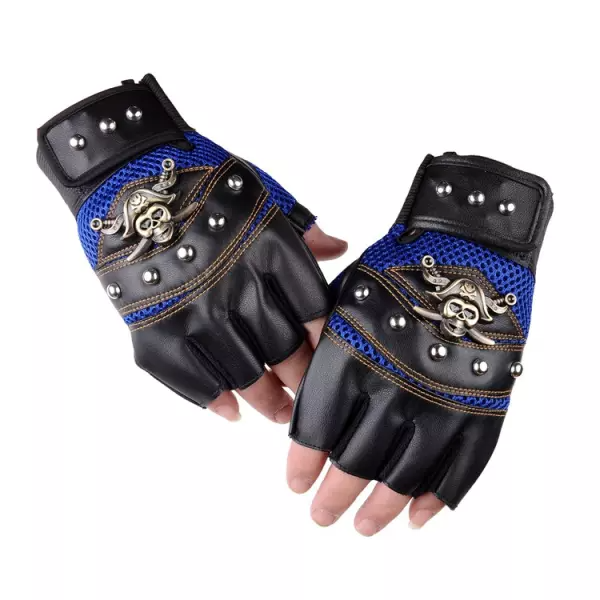 Outdoor sports breathable half-finger gloves