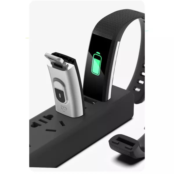 Fitness Heart Rate Meter Step Measurement Body Temperature Smart Sports Bracelet