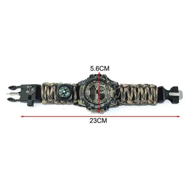 Outdoor Sports Multifunctional Waterproof Electronic Watch