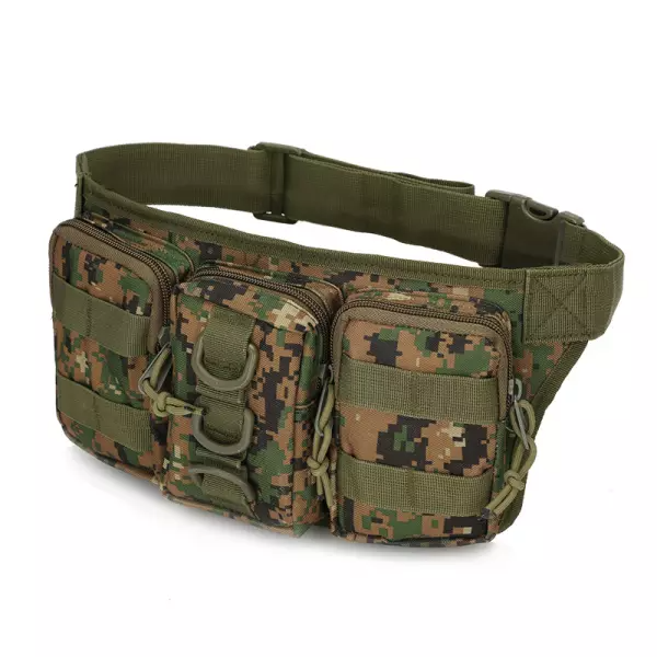 Tactical Fanny Pack Military Running Waist Bag Sling Hip Belt Army