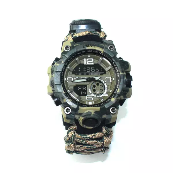 Outdoor Sports Multifunctional Waterproof Electronic Watch