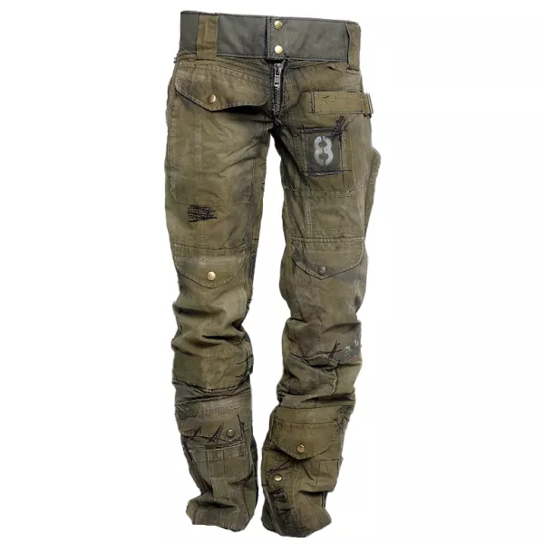 Mens Outdoor Wear-resistant Military Trousers