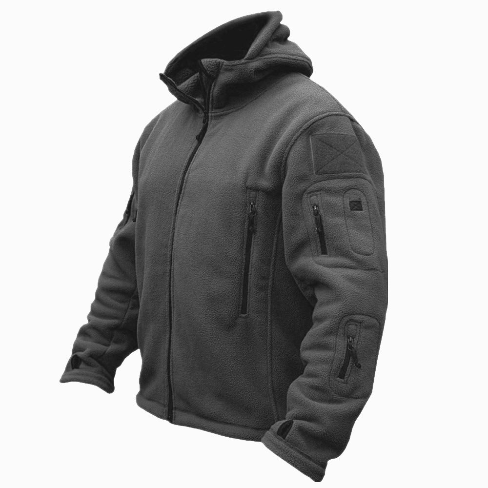 Mens Outdoor Warm And Breathable Tactical Lapel Jacket