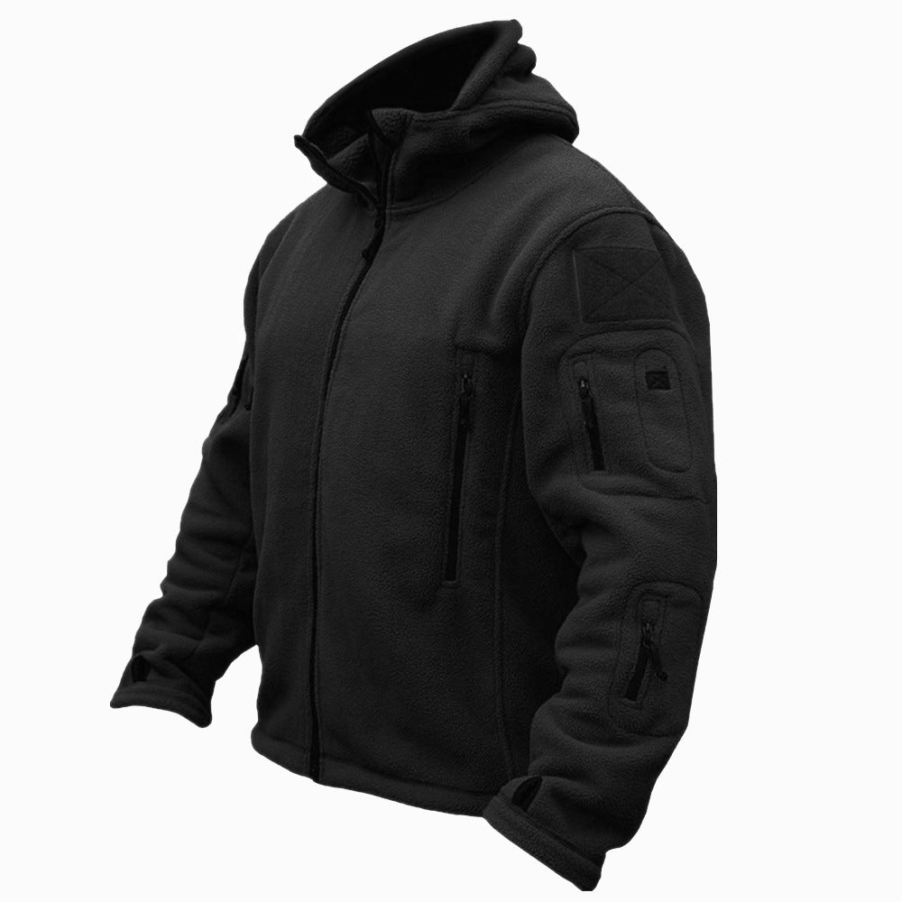 Mens Outdoor Warm And Breathable Tactical Lapel Jacket