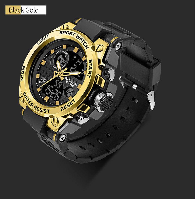 trend multi-function sports waterproof and dustproof electronic watch