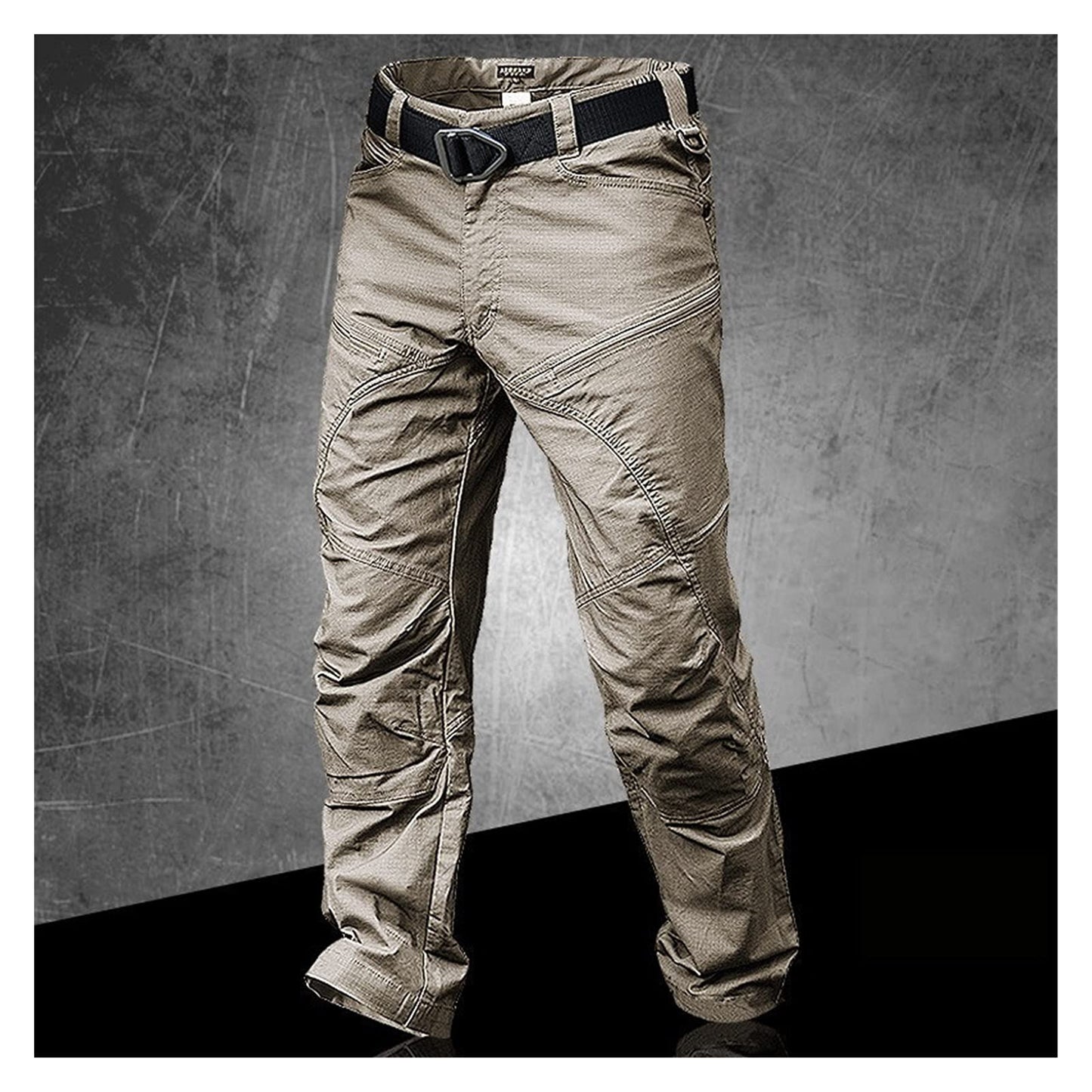 Cargo Pants Men Elastic Waterproof Army Tactical Militarial Hiking Trekking Casual Pants Streetwear Casual