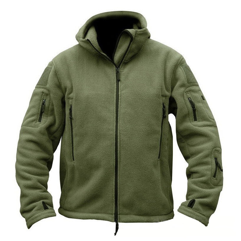 Mens Outdoor Warm And Breathable Tactical Lapel Jacket