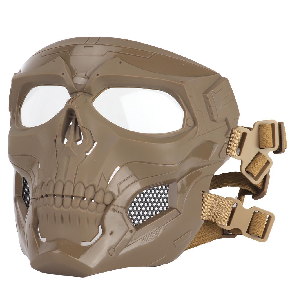 Camouflage skeleton mask