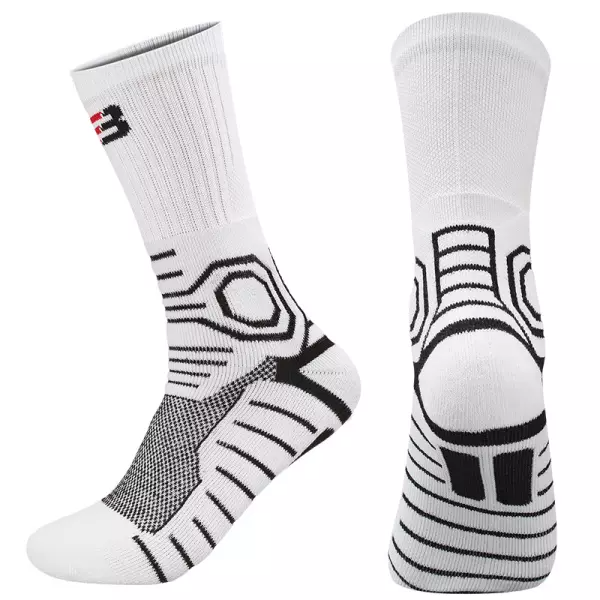 Men's Outdoor Towel Bottom Wear-resistant Sweat-absorbing Non-slip Mid-tube Sports Socks